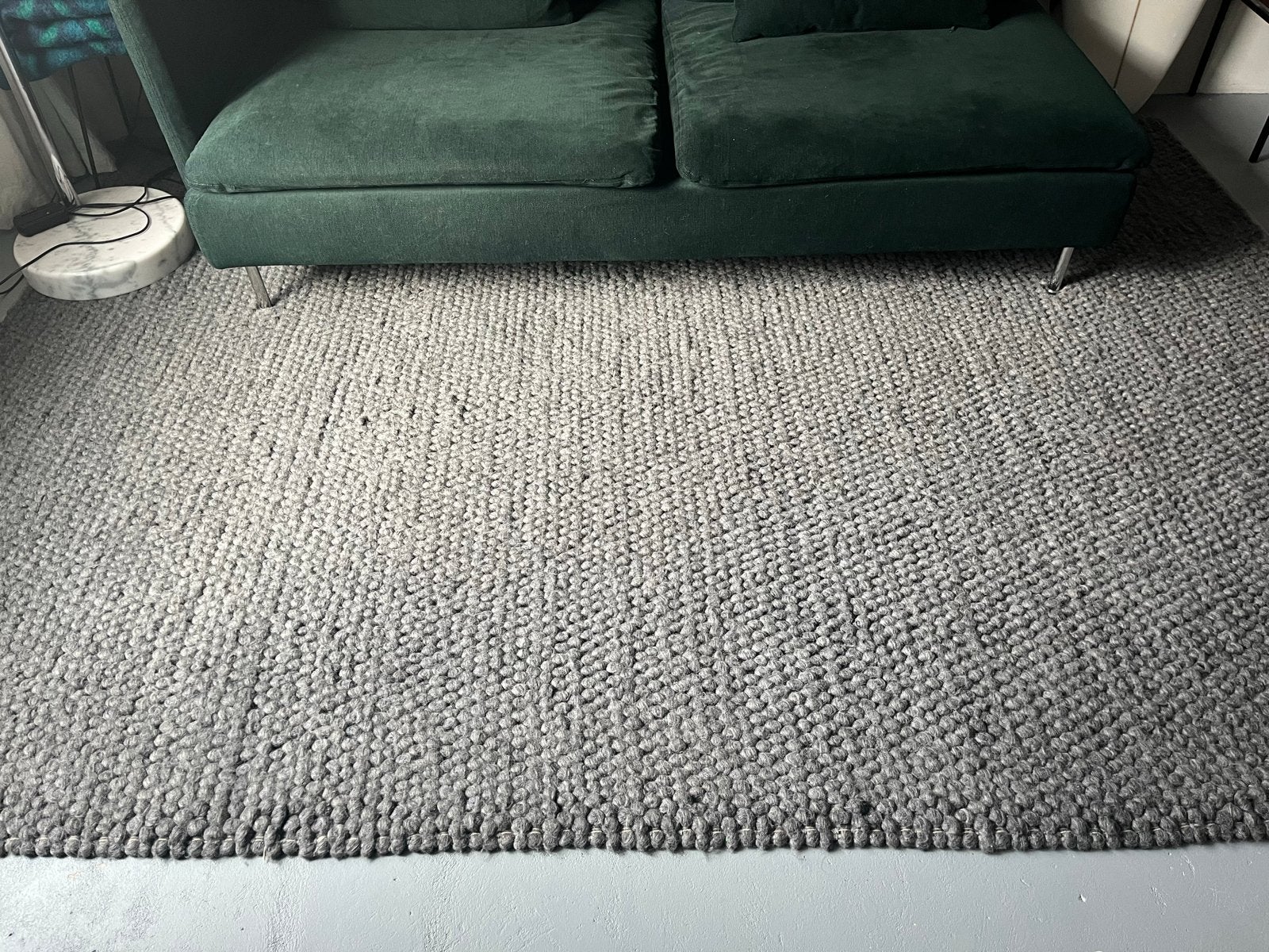 Peas wollen vloerkleed van HAY-  minimalistisch stijlvol, Ophalen, Gebruikt, 200 cm of meer, 200 cm of meer