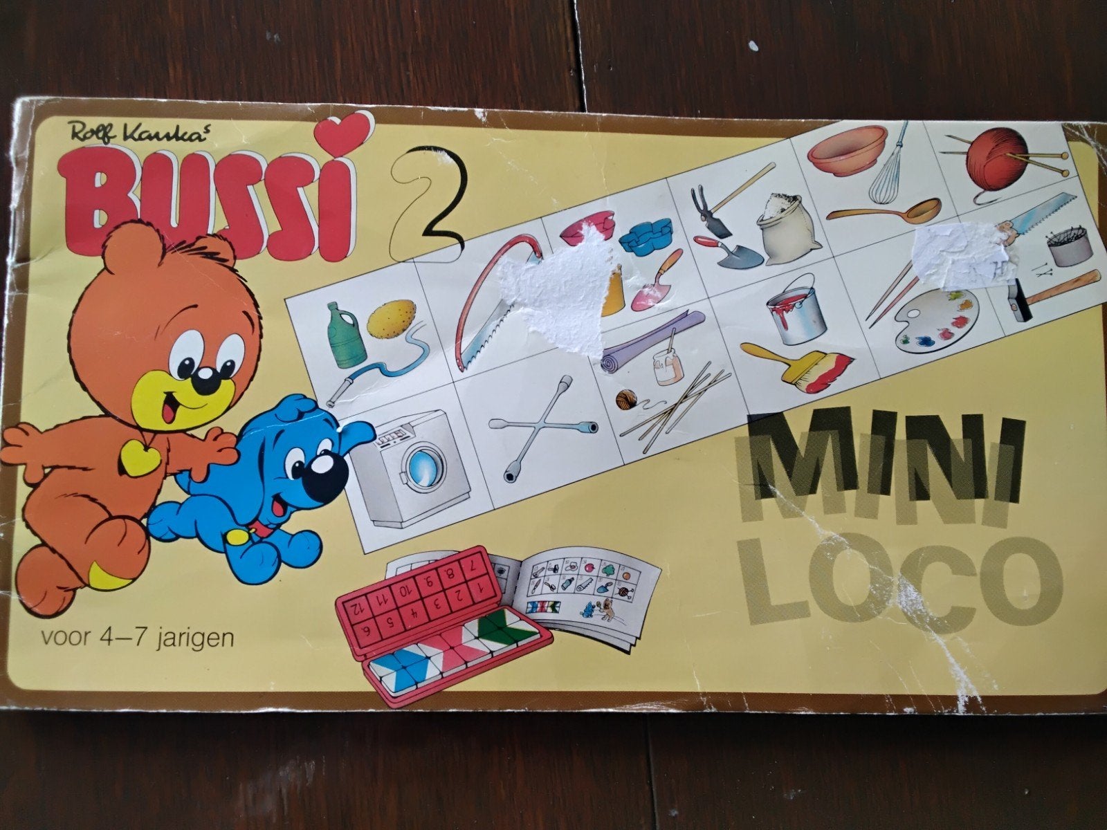 mini loco boekje educatief speelgoed Bussi, Ophalen of Verzenden