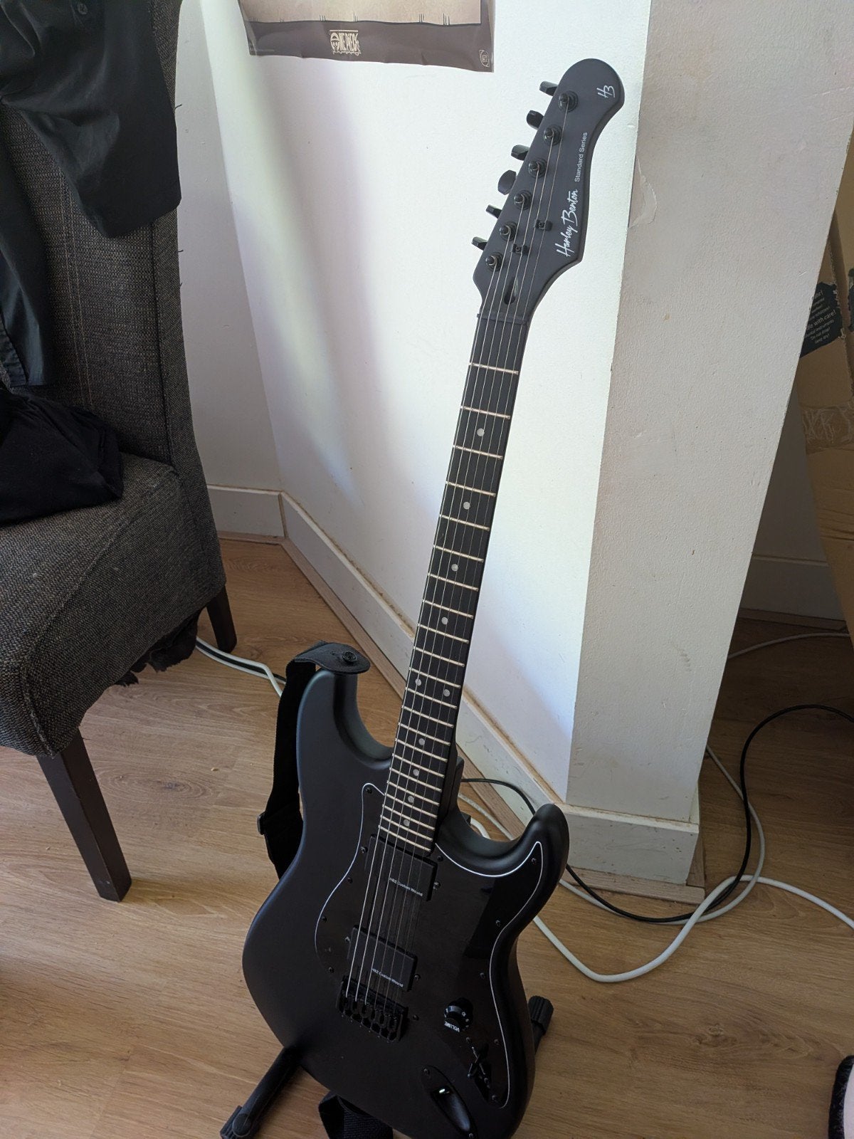 Harley Benton (Active Humbuckers) – ZGAN / Perfecte Staat!, Muziek en Instrumenten, Ophalen of Verzenden, Zo goed als nieuw, Solid body