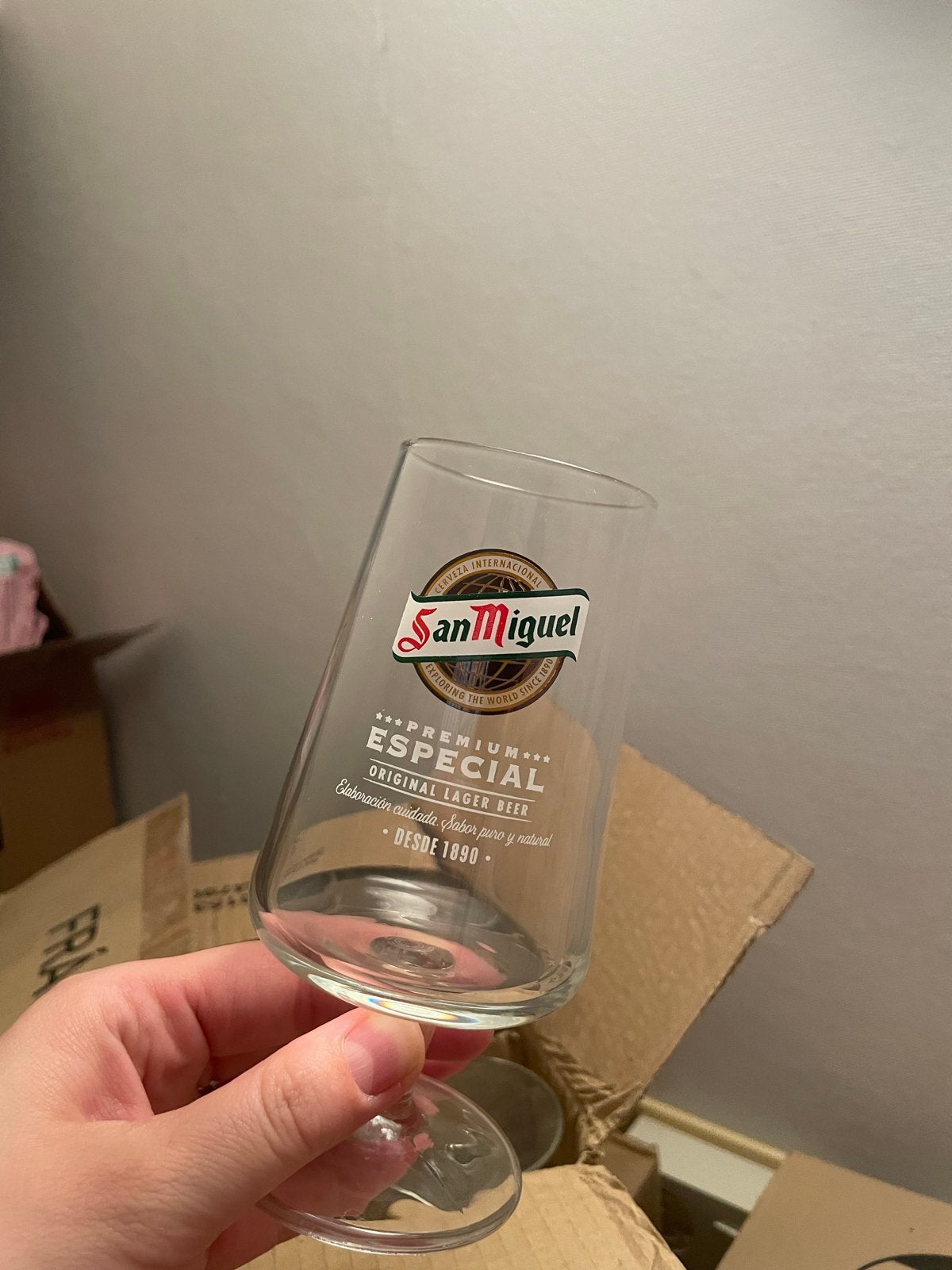 San Miguel Bierglazen - Set van 12 (20 cl), Ophalen of Verzenden, Nieuw