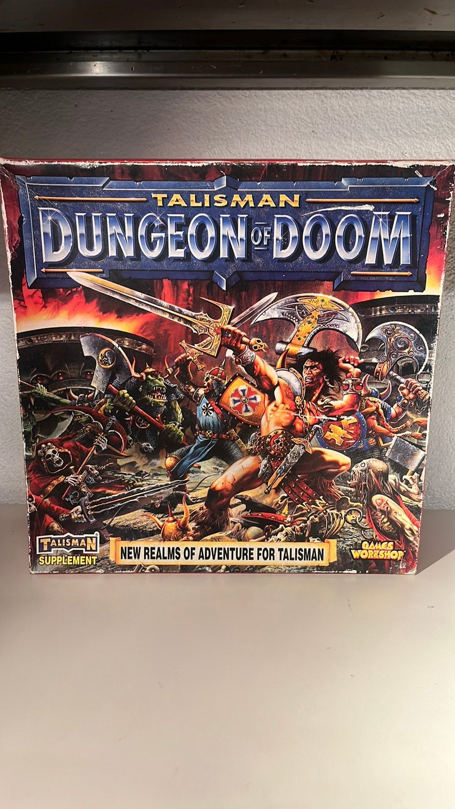 Dungeons of Doom bordspel Talisman, Ophalen of Verzenden, Zo goed als nieuw