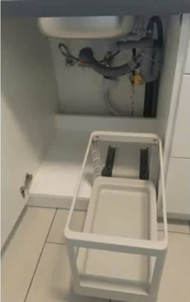 Ikea LILLVIKEN sifon, Huis en Inrichting, Keuken | Keukenelementen, Ophalen, Minder dan 50 cm, Zo goed als nieuw, Minder dan 100 cm