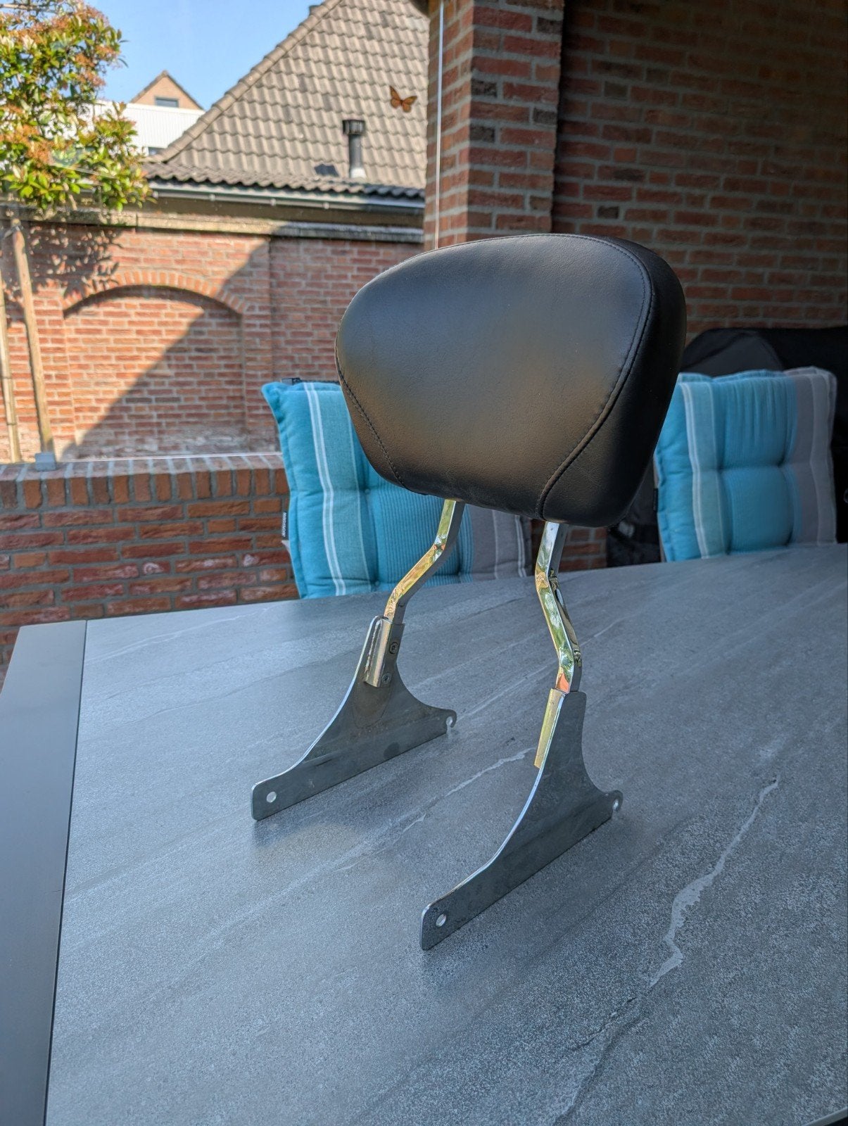 Harley Davidson Softail Deluxe Sissybar met rugleuning, Motoren, Ophalen of Verzenden, Gebruikt