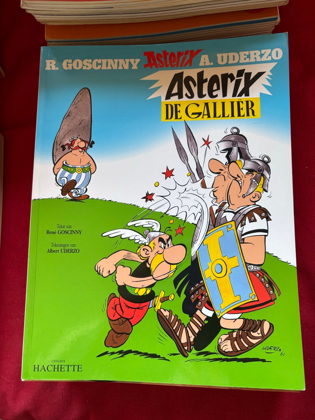 13 Asterix stripboeken van Dargaud, incl. Asterix de Galliër, Meerdere stripboeken, Ophalen, Gelezen