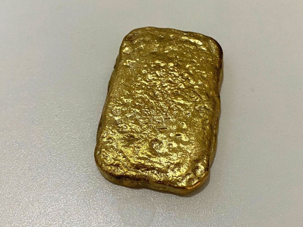 Goudbaar Goud baar Goudbaren Gouden Baren 245_Gram Goud, Postzegels en Munten, Edelmetalen en Baren, Ophalen of Verzenden, Goud