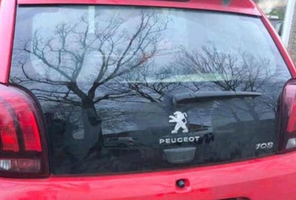 Achterruit met verwarming peugeot 108 van 2014-2020, Ophalen, Peugeot