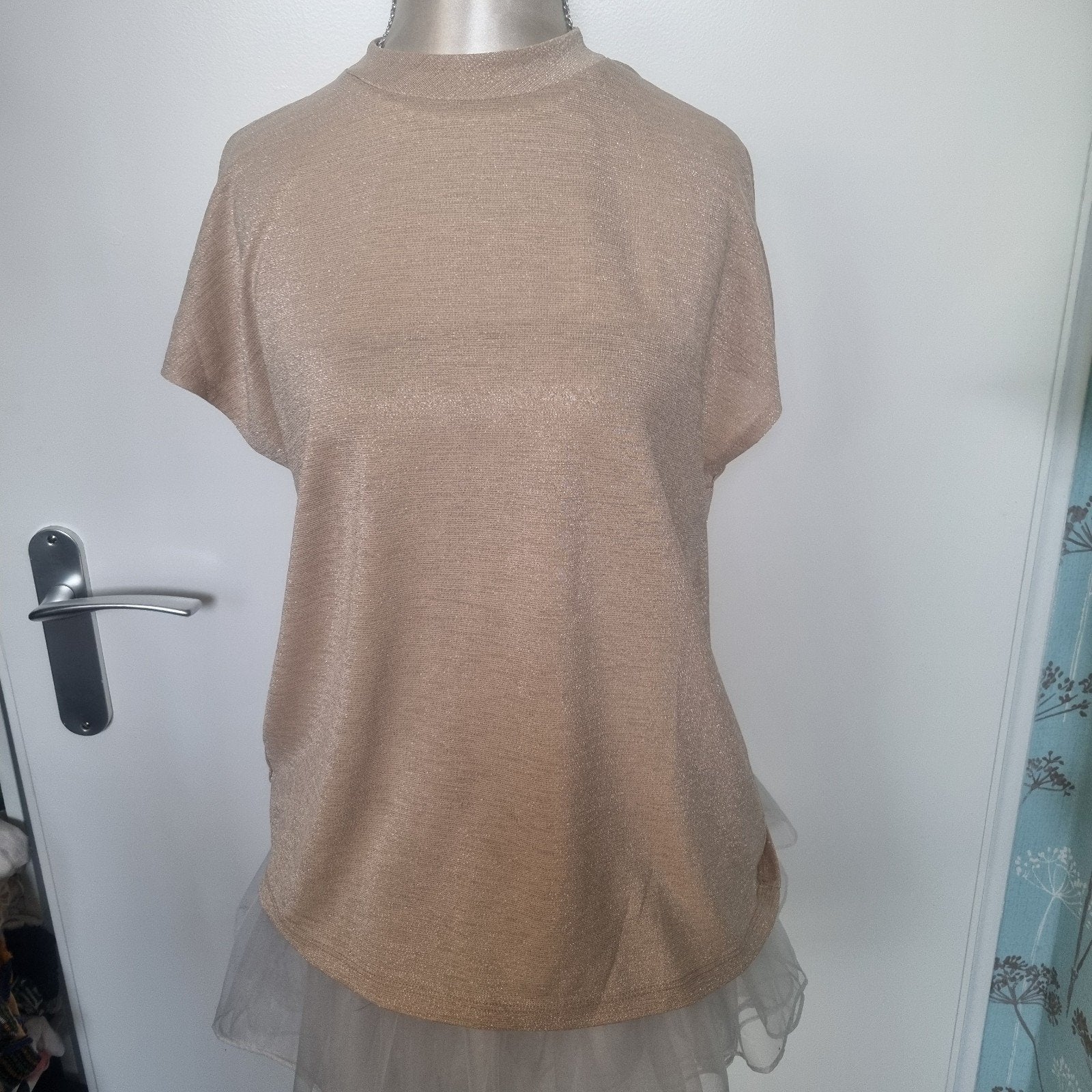 Dames top maat M, Maat 38/40 (M), H&M, Beige, Ophalen of Verzenden
