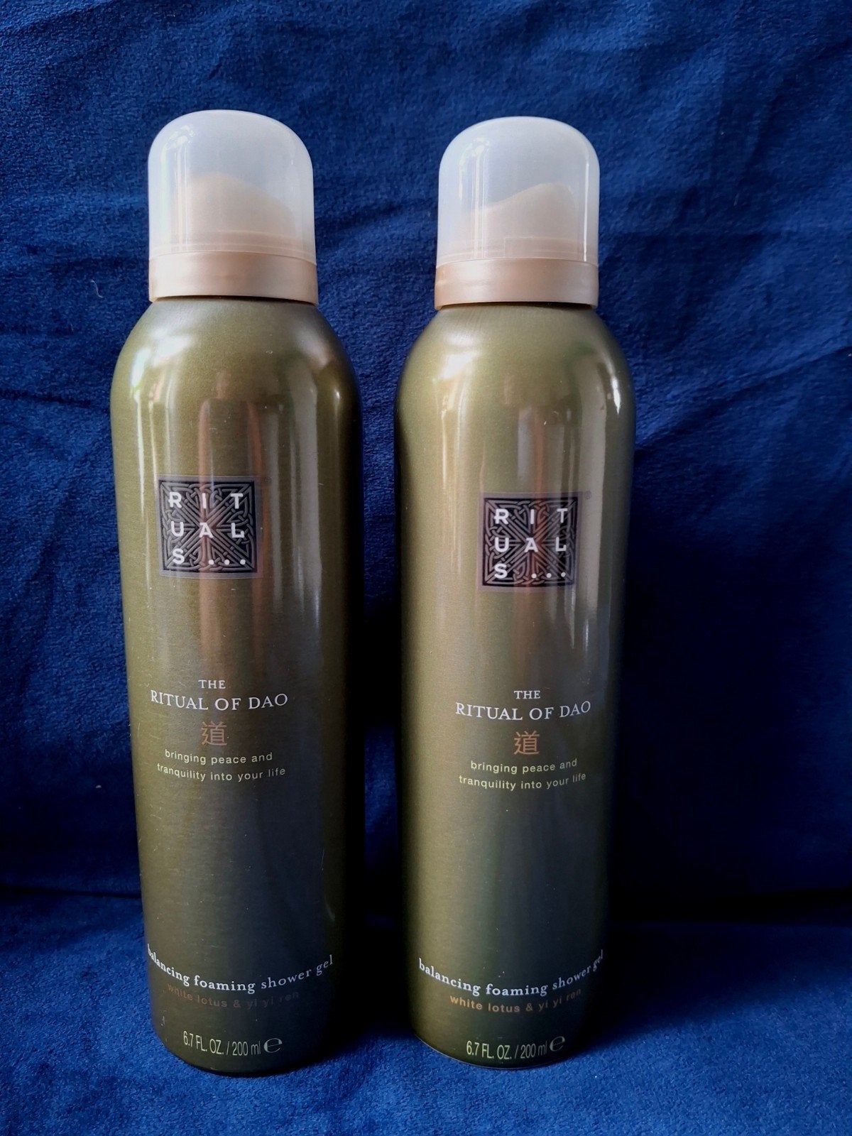 Rituals DAO 2 nieuwe bussen foaming shower gel. Samen voor:, Ophalen of Verzenden, Nieuw, Bad & Douche