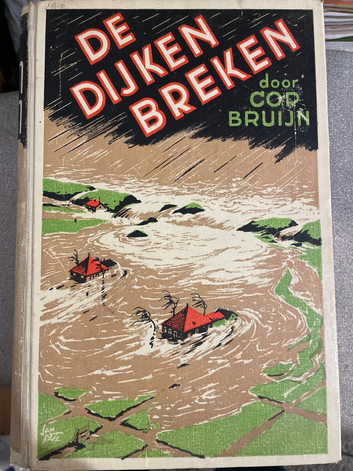 De Dijken Breken - Cor Bruijn (Eerste Druk), Ophalen of Verzenden, Gelezen