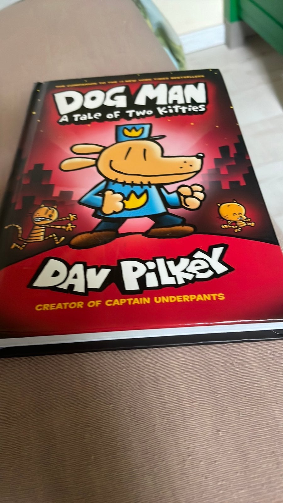 Dog man deel 3 engels, Ophalen of Verzenden, Zo goed als nieuw, Cartoons