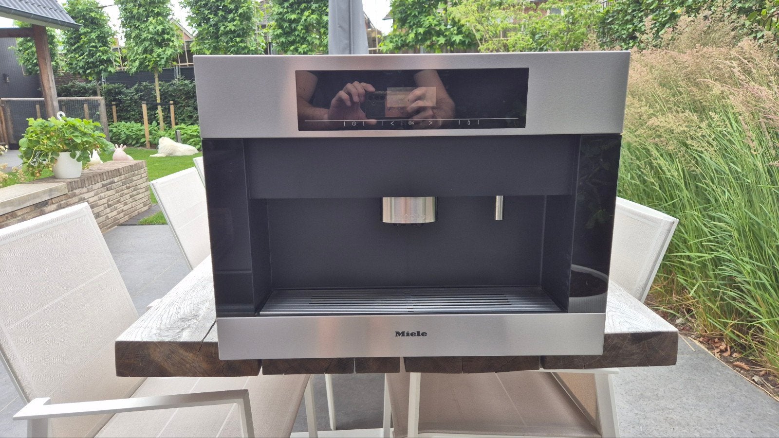 Miele CVA 5060 Inbouw Koffiemachine, Gebruikt, Espresso apparaat, 10 kopjes of meer, Afneembaar waterreservoir