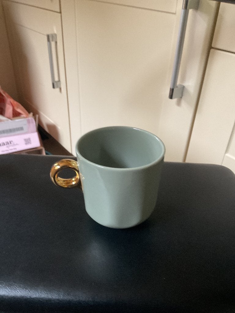 Essenza mokken groen, Nieuw, Ophalen of Verzenden, Overige stijlen, Kop(pen) en/of Schotel(s)