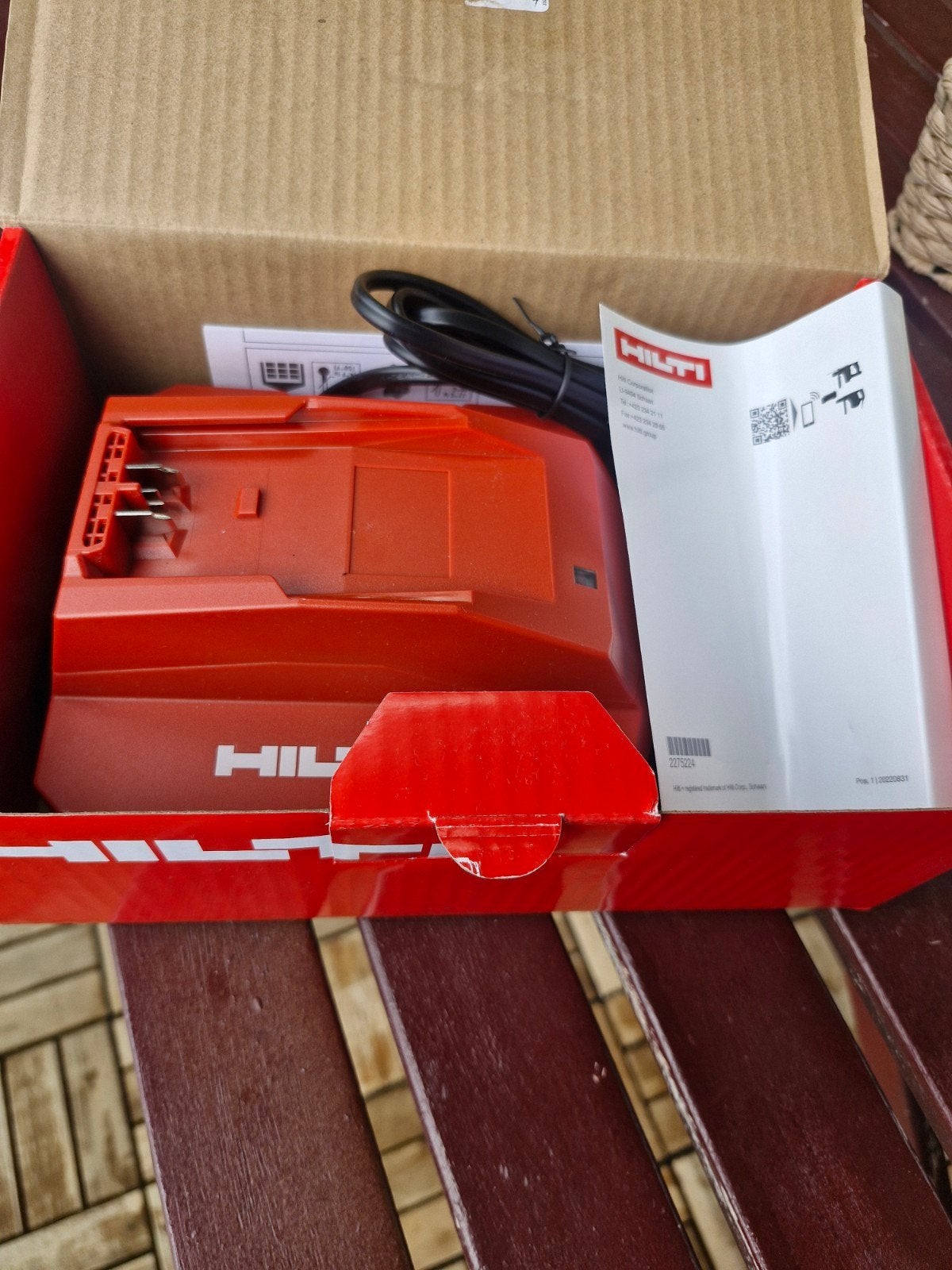 HILTI C6-22 nuron snelle lader, Overige typen, Nieuw, 30 tot 70 mm, 1200 watt of meer
