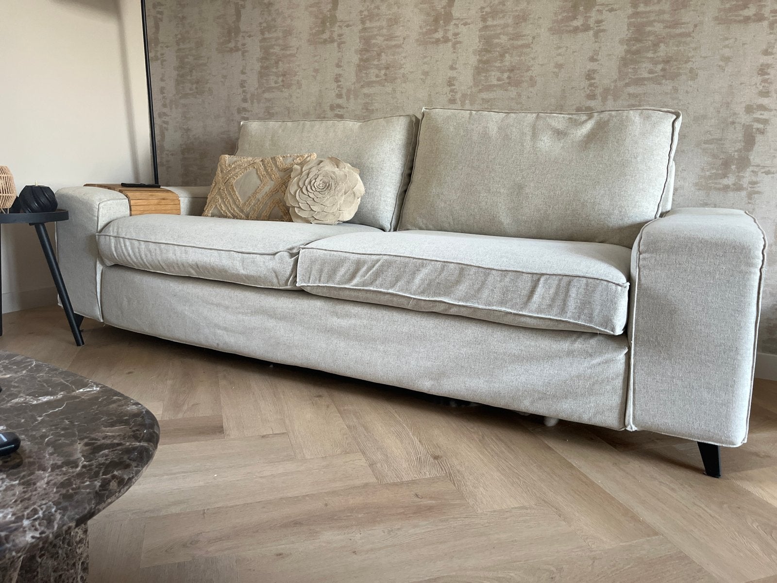 Comfortabele IKEA Kivik 3-zitsbank, Ophalen, Gebruikt, 100 tot 125 cm, Driepersoons