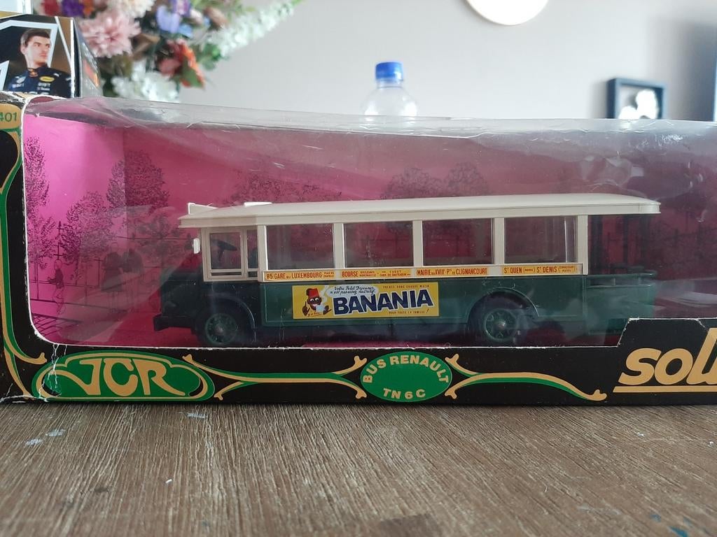 Solido Renault TN6C Stadsbus 1934 Banania 1:50 Schaalmodel, Ophalen of Verzenden