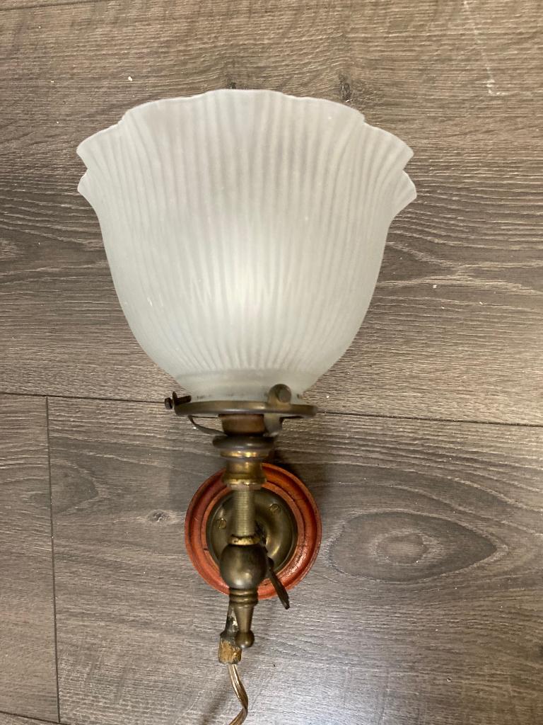 Oude gaslamp omgebouwd, Ophalen of Verzenden