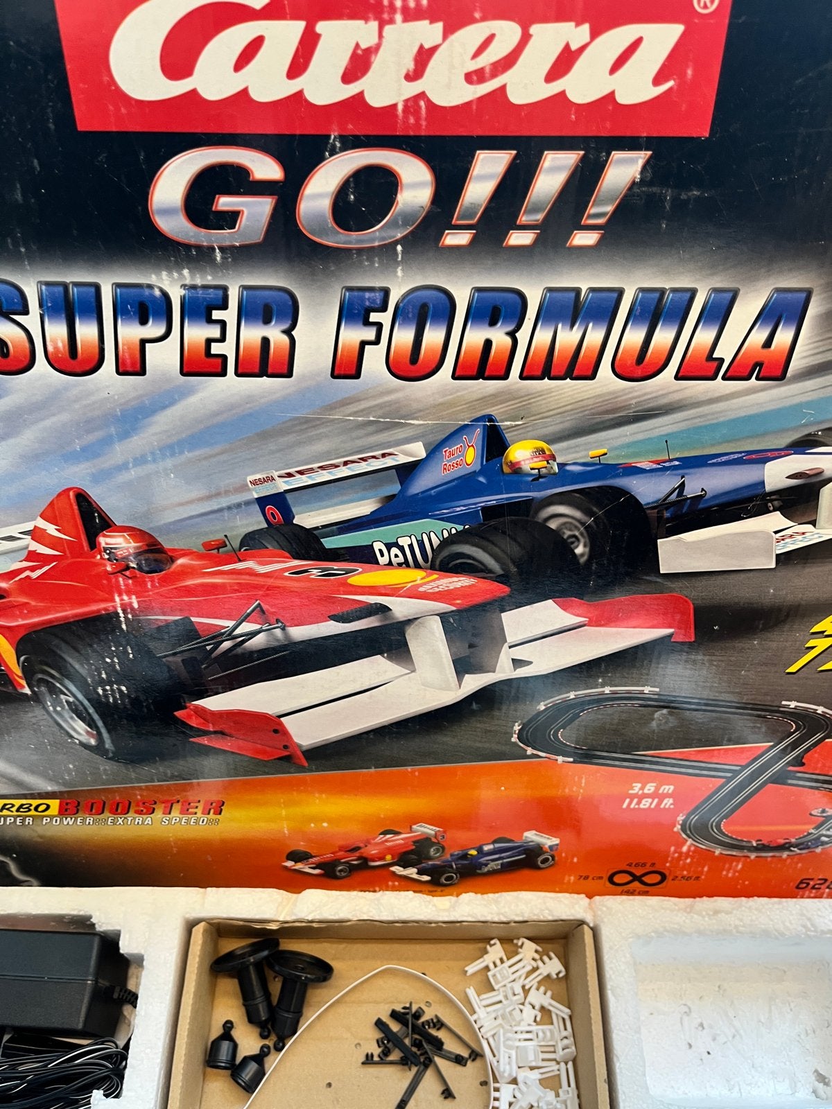 Carrera Go!!! Super Formula Racebaan met 2 Wagens, Carrera, Ophalen of Verzenden, Elektrisch, Racebaan