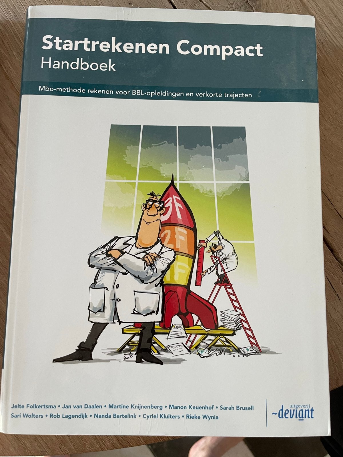 Startrekenen Compact Handboek MBO BBL, Boeken, Ophalen of Verzenden, Zo goed als nieuw, Overige niveaus, Overige vakken