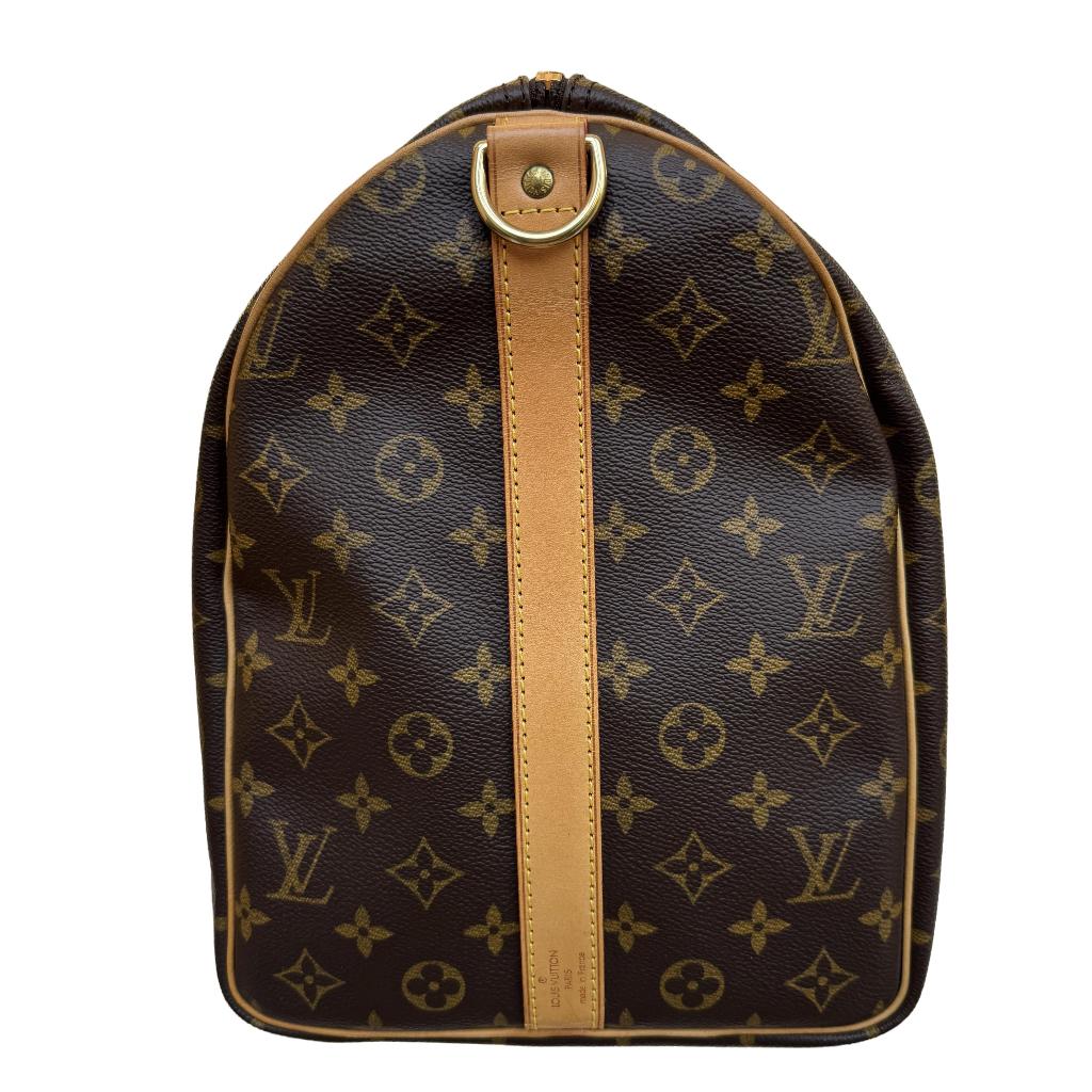 Louis Vuitton keepall 50B bandouliere reistas koffer handtas image 3