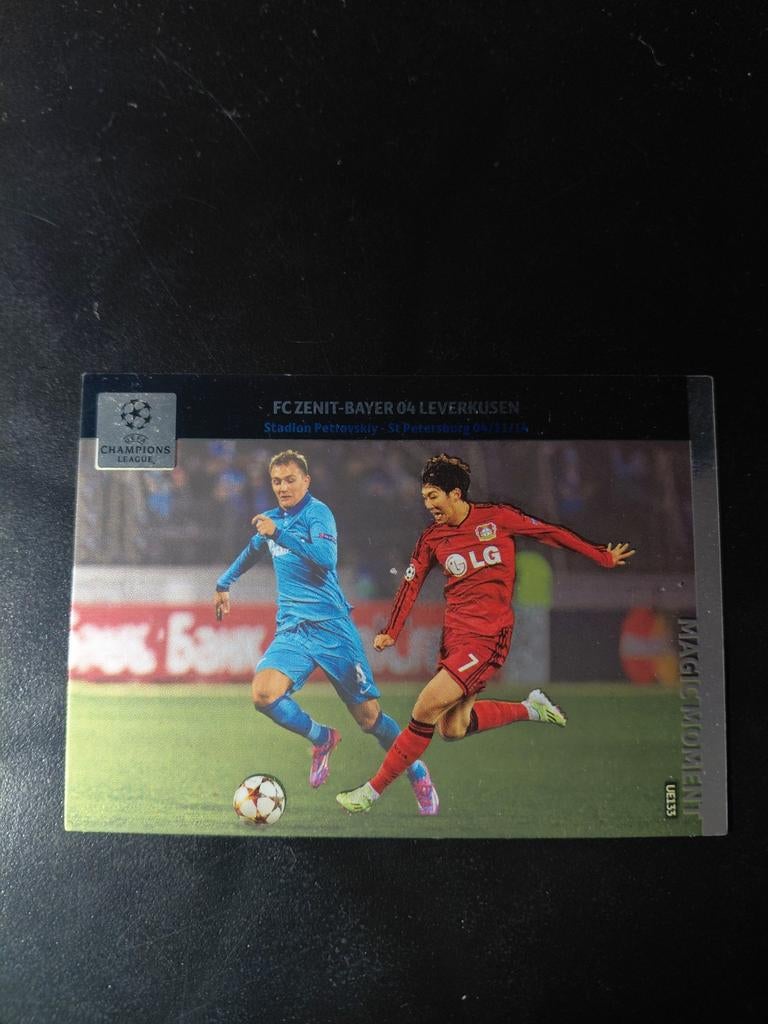 Heung-min son ROOKIE (leverkussen) panini 2014/15, Ophalen of Verzenden, Nieuw, Buitenlandse clubs, Poster, Plaatje of Sticker