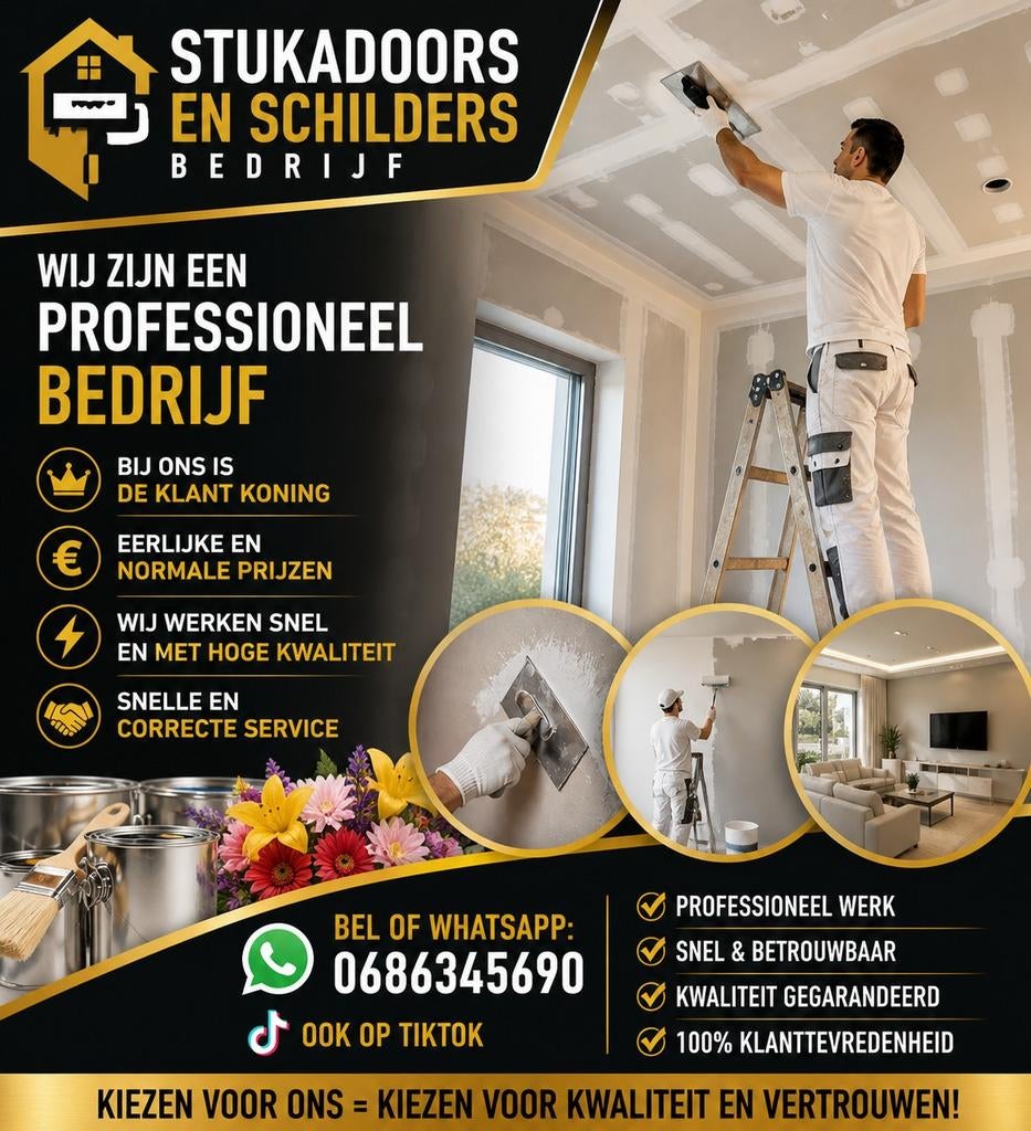 SPOED NOLDA STUKADOOR OF SCHILDERS