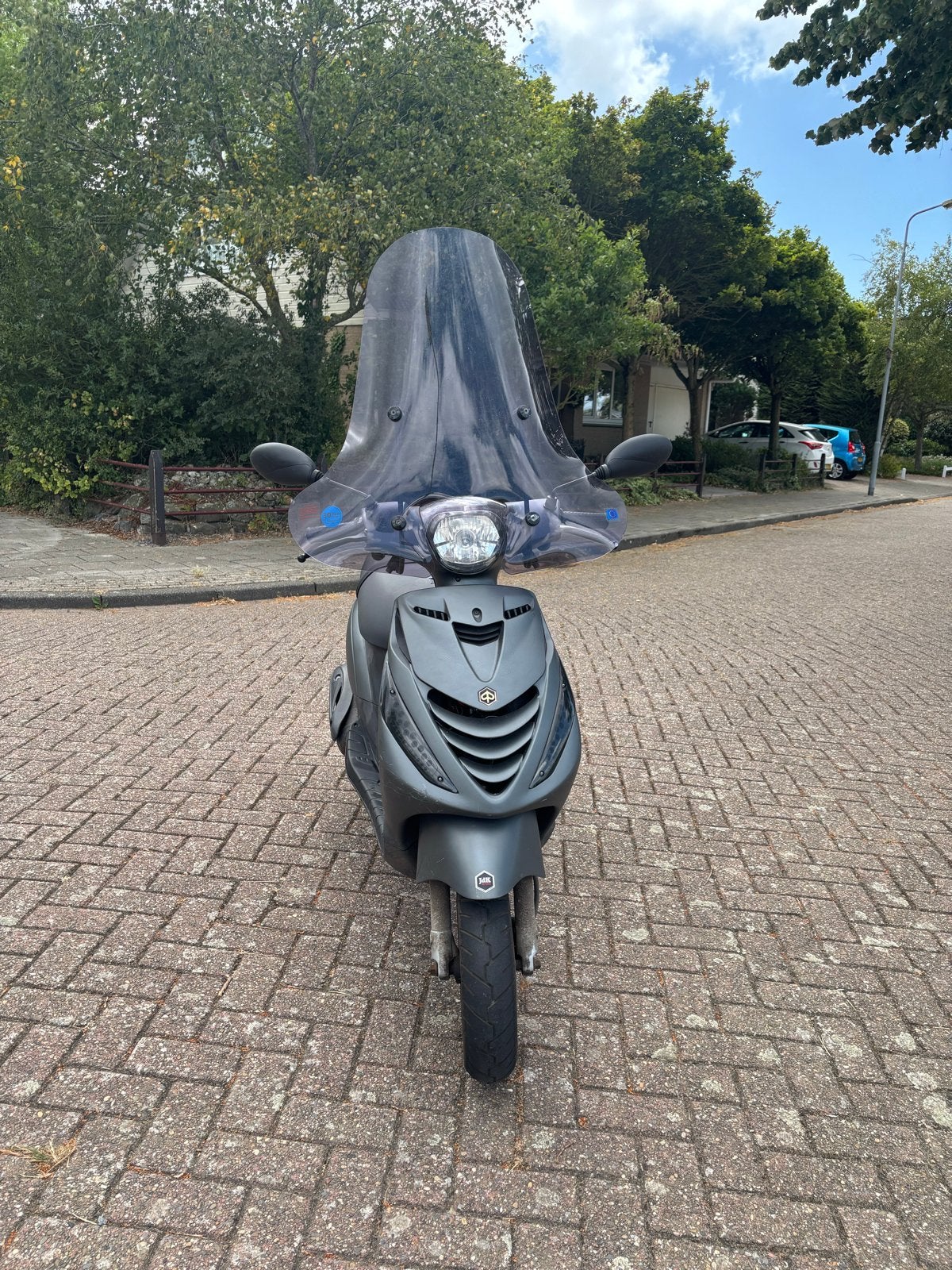Piaggio Zip SP Scooter - Mat Grijs, Fietsen en Brommers, Scooters | Piaggio, Ophalen, Gebruikt, Zip, Benzine