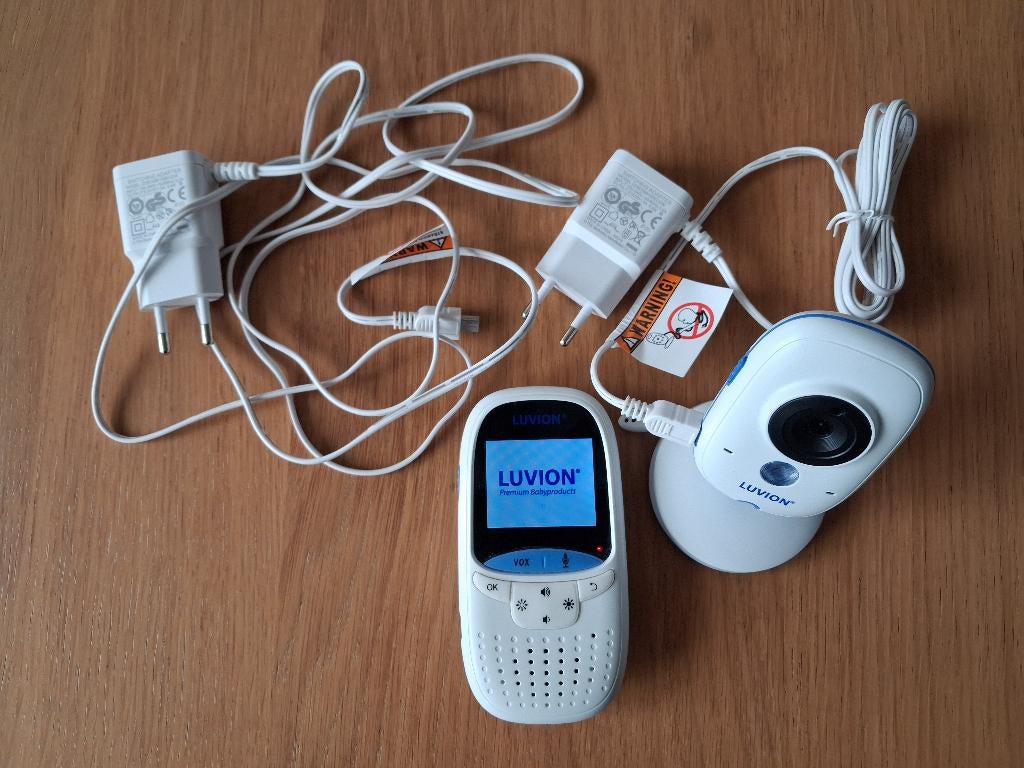 Luvion Easy Babyfoon met camera, Ophalen of Verzenden, Zo goed als nieuw, 100 tot 250 meter, Camera