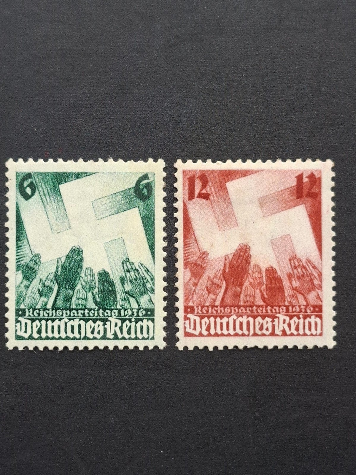 Duitsland Reich Mi 632-633    #4.   Pf plakker, Verzenden, Overige periodes, Postfris