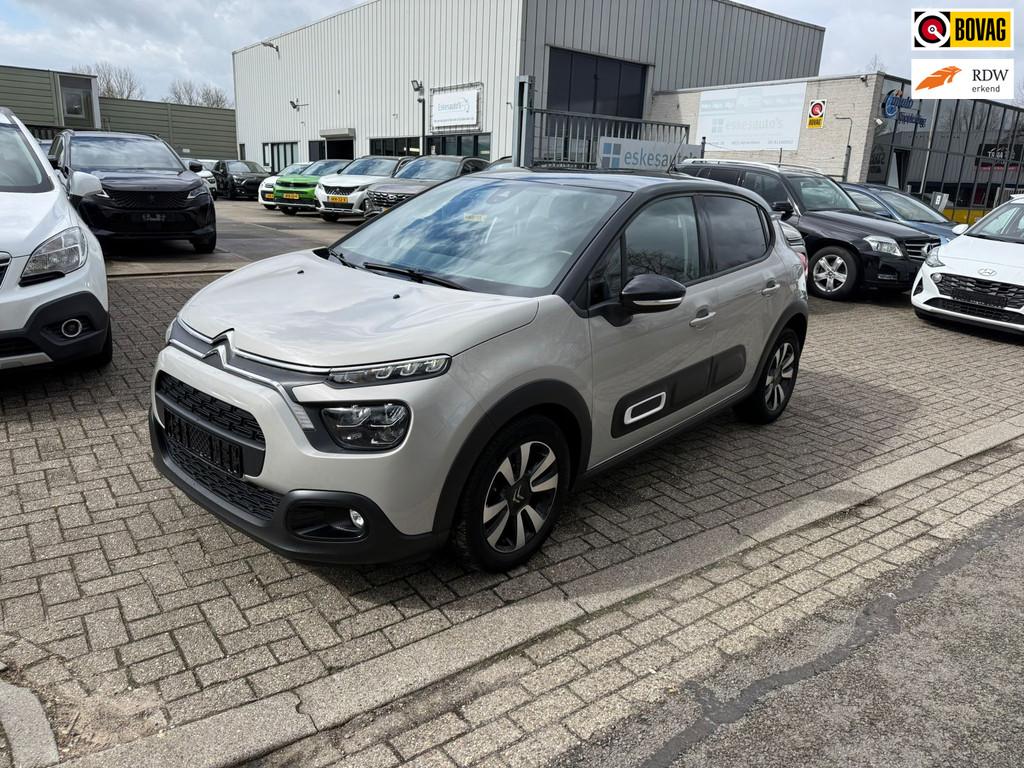Citroen C3 1.2 PureTech Business Automaat, Navi INC BTW, Auto's, Gebruikt, 1199 cc, 450 kg, Beige