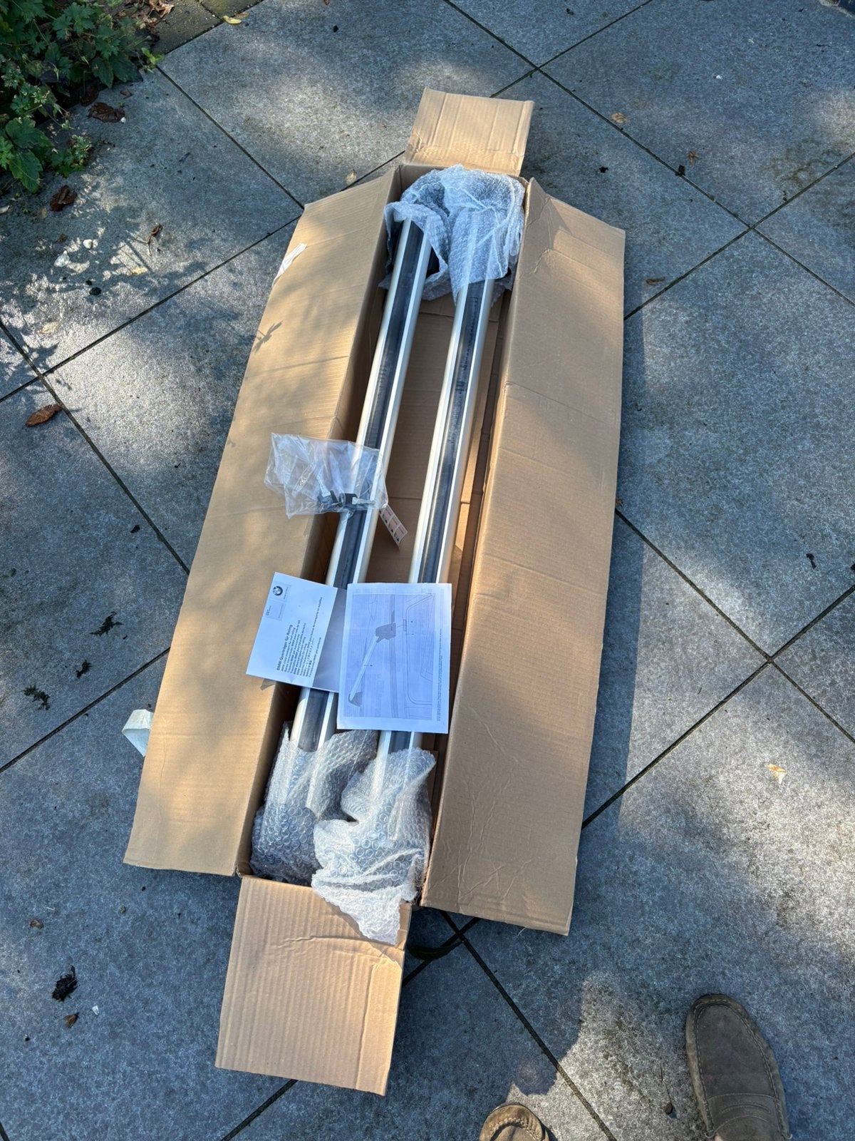 Originele BMW dakdragers Voor Touring F11 / G31, Ophalen, Zo goed als nieuw