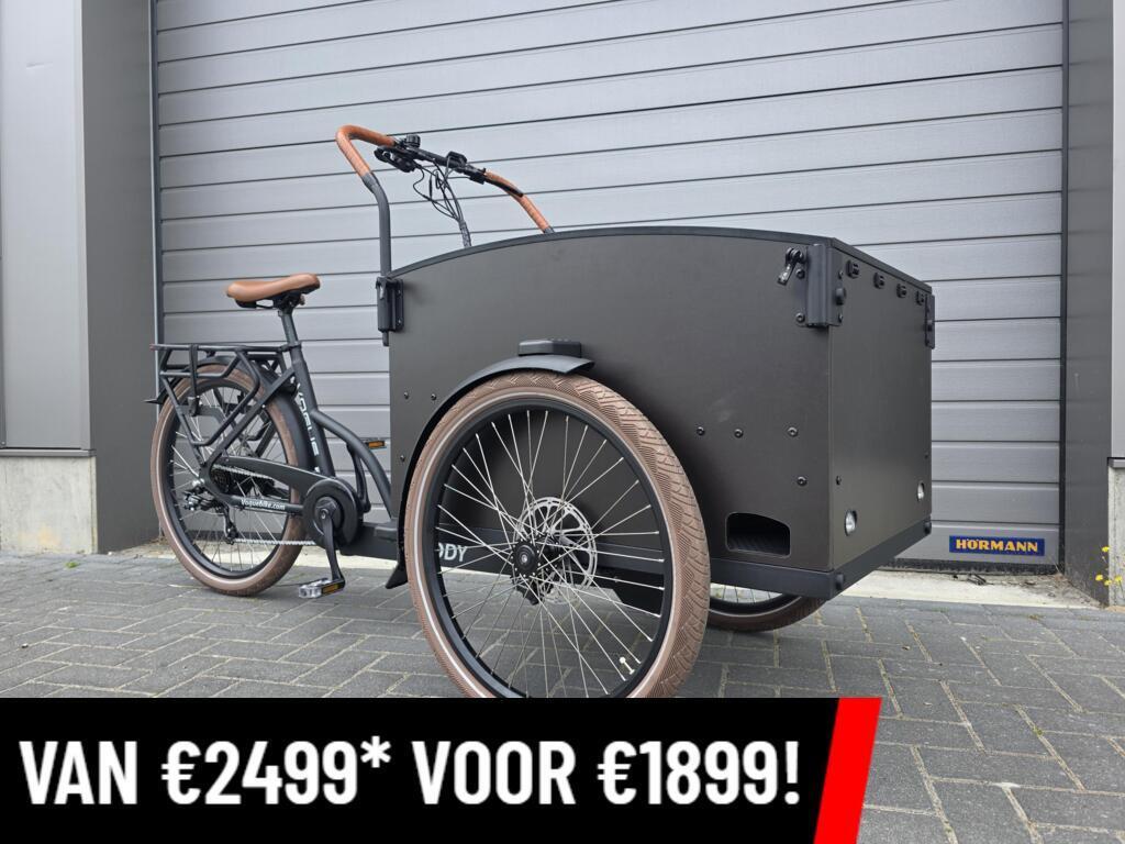 NIEUW!~Vogue Caddy Elektrische bakfiets met Huif + schijfrem, Nieuw, Ophalen of Verzenden, Vogue