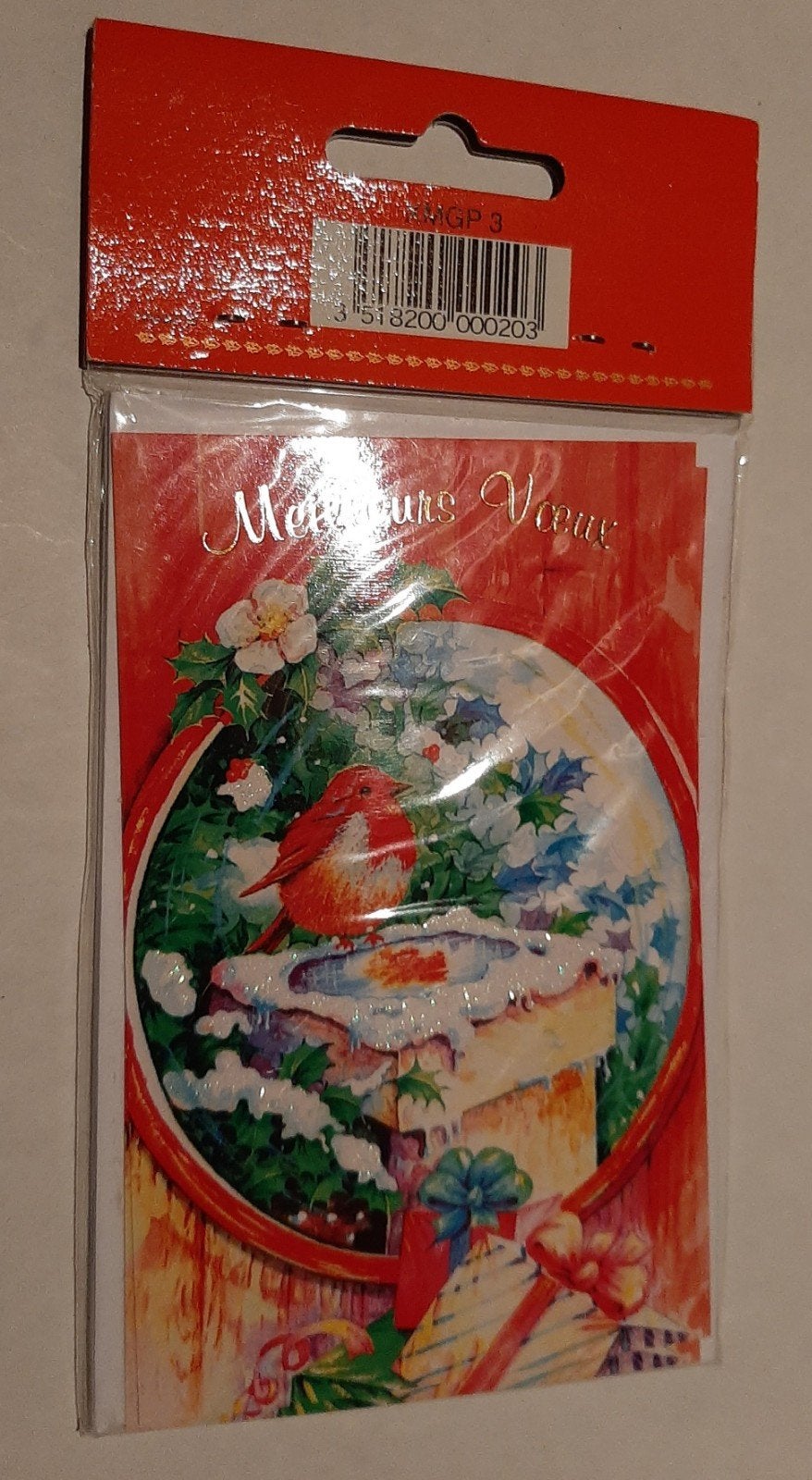 Kerstkaarten (Frans), Diversen, Kerst, Ophalen of Verzenden, Nieuw