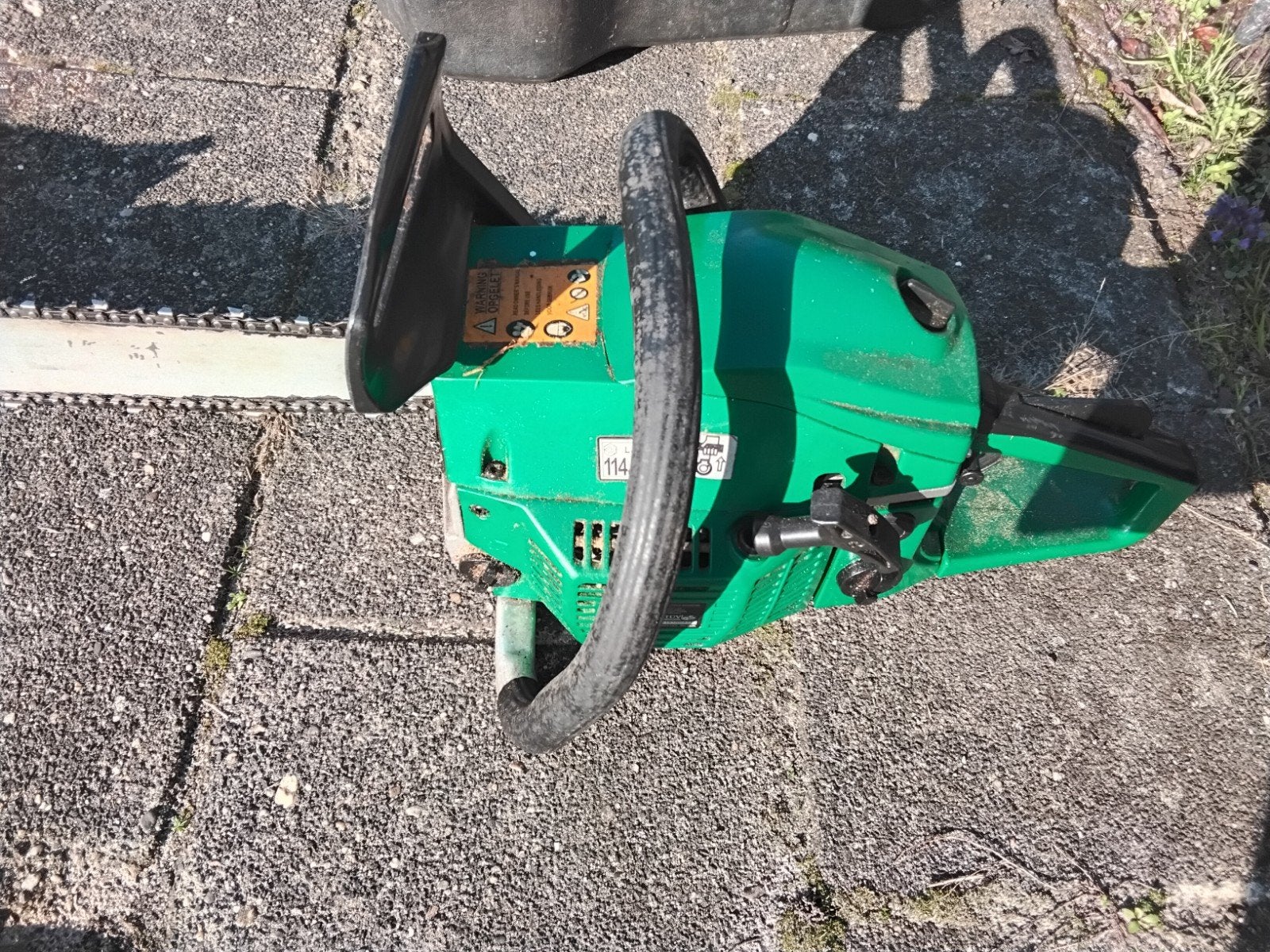 Krachtige Kettingzaag in Koffer - Ideaal voor Tuinwerk, Ophalen, Gebruikt, Onbekend, 70 mm of meer