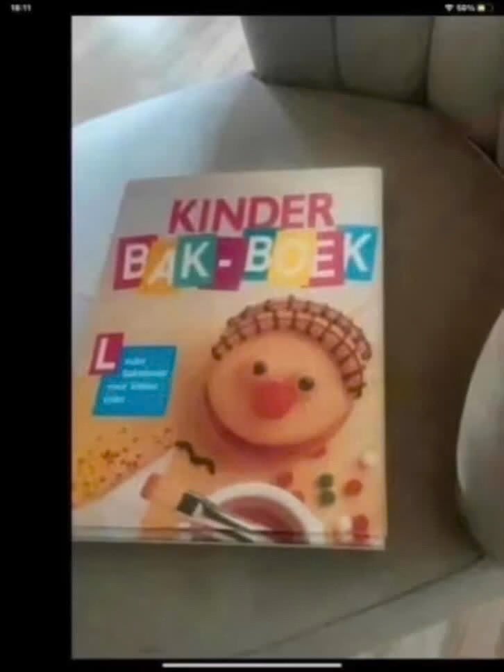 Kinder Bakboek - Leuk en leerzaam voor jonge bakkers, Gelezen, Ophalen of Verzenden, Taart, Gebak en Desserts, Overige gebieden