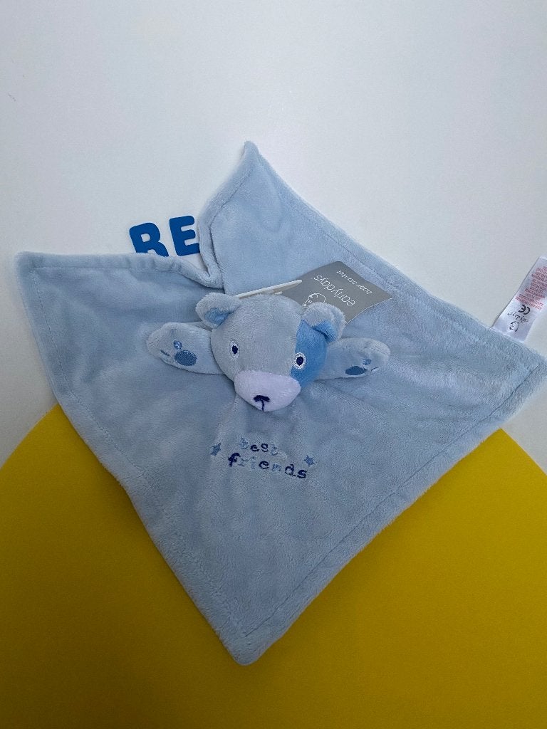 K3408 primark doekje beer blauw Best Friends, Ophalen of Verzenden, Nieuw, Beer