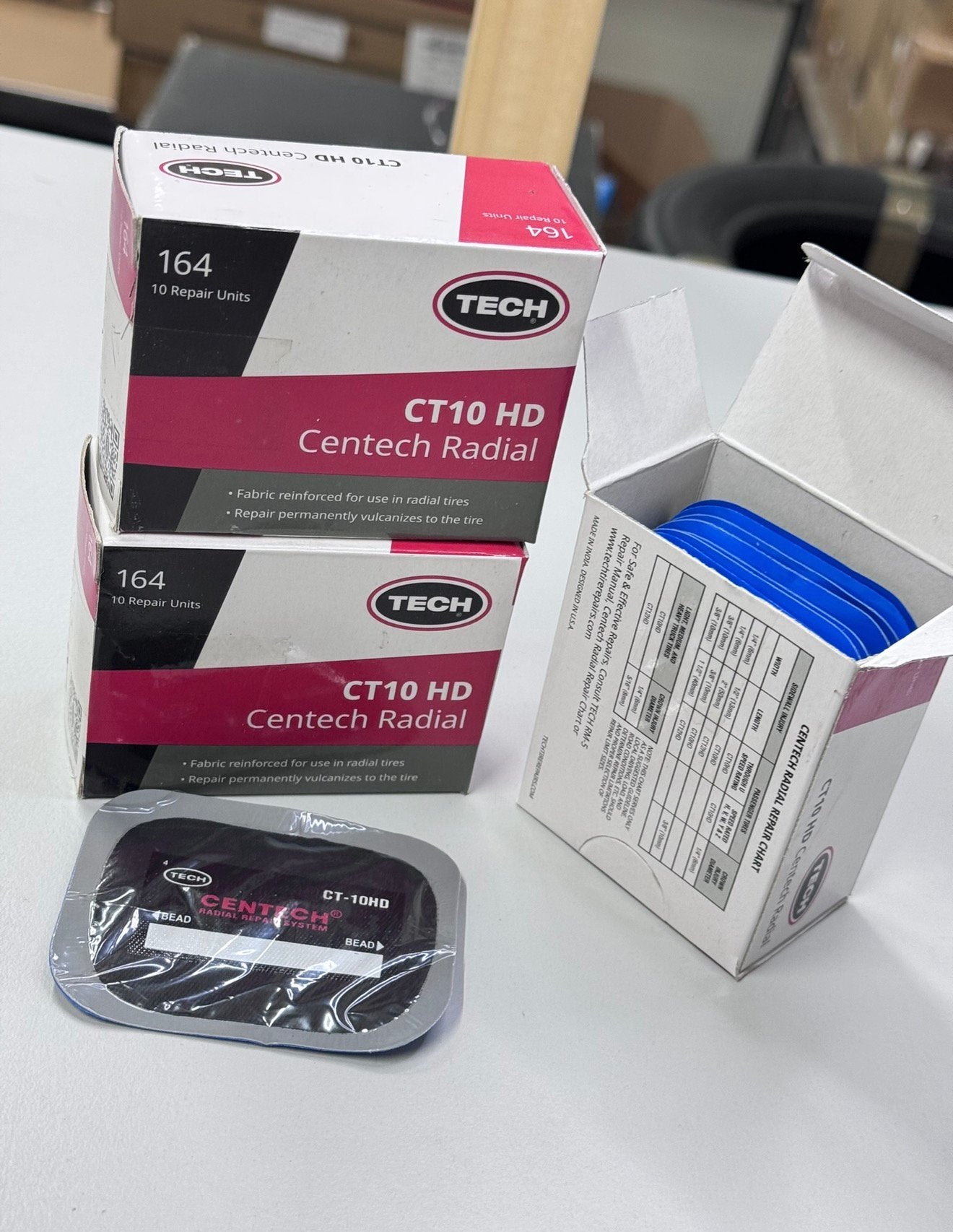 30x Tech CT10 HD banden band reparatie bus truck auto camper, Nieuw, Ophalen of Verzenden, H, H