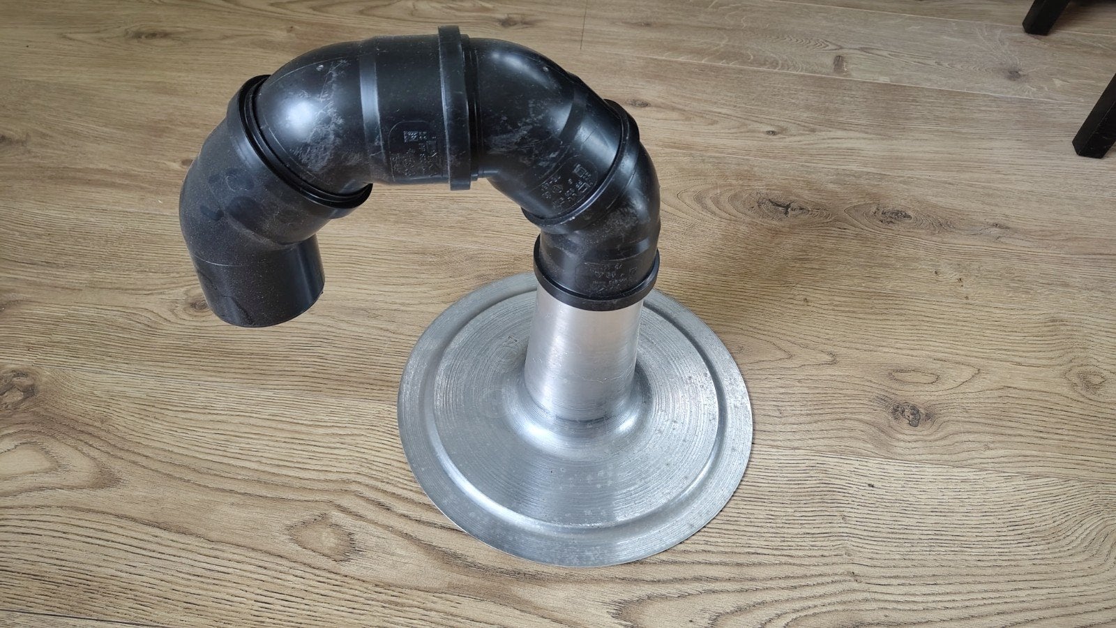 Dakdoorvoer voor plat dak., Kunststof, Zwart, Overige typen, Nieuw