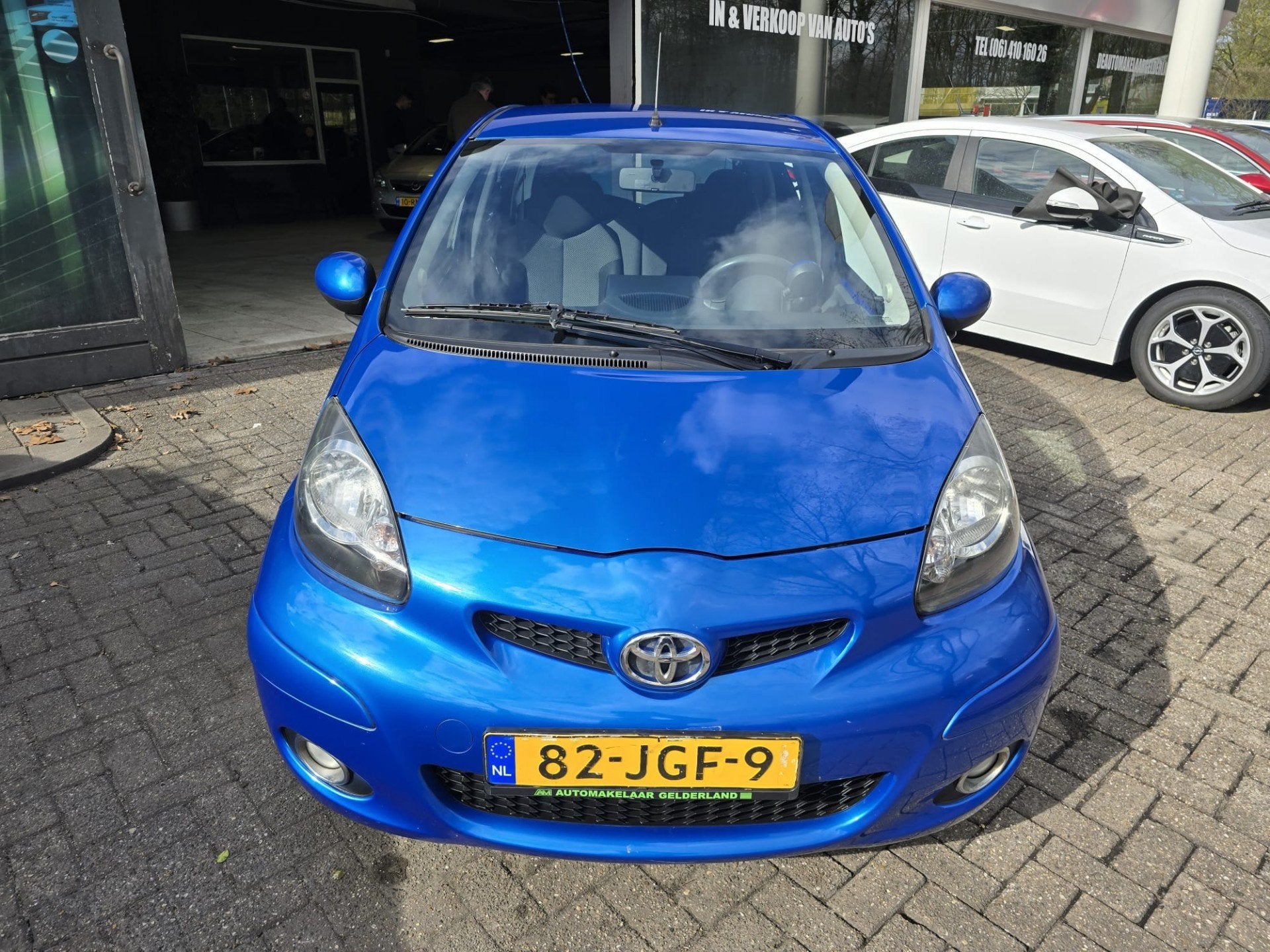 Toyota Aygo 1.0-12V Dynamic Blue | 2E EIGENAAR | 12MND GARAN, Voorwielaandrijving, Elektrische ramen, Stof, Gebruikt