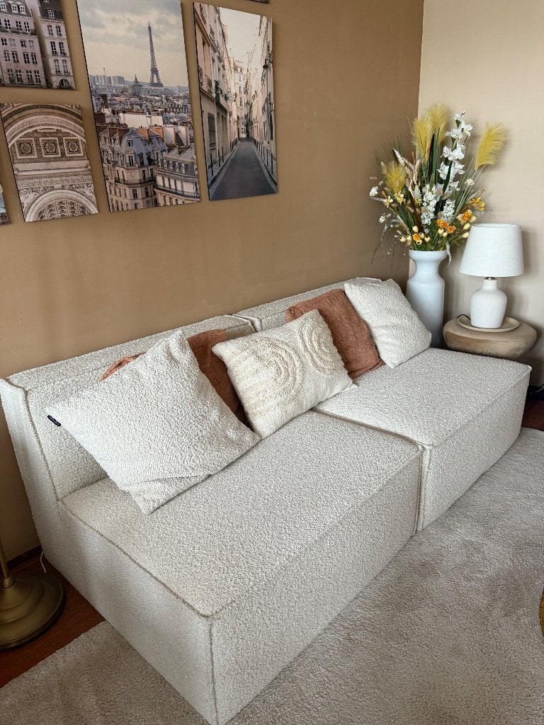 Sofa company bank Dane, Ophalen, 150 tot 200 cm, Tweepersoons, 75 tot 100 cm