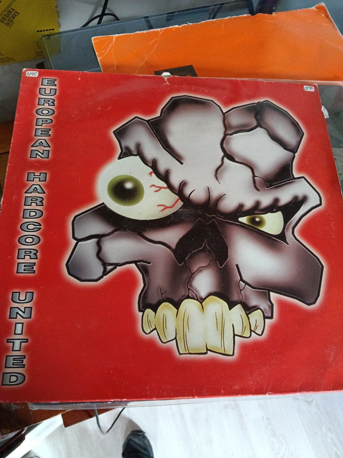 European Hardcore United LP - Diverse Artiesten, LP, Gebruikt, Hardcore, Ophalen of Verzenden