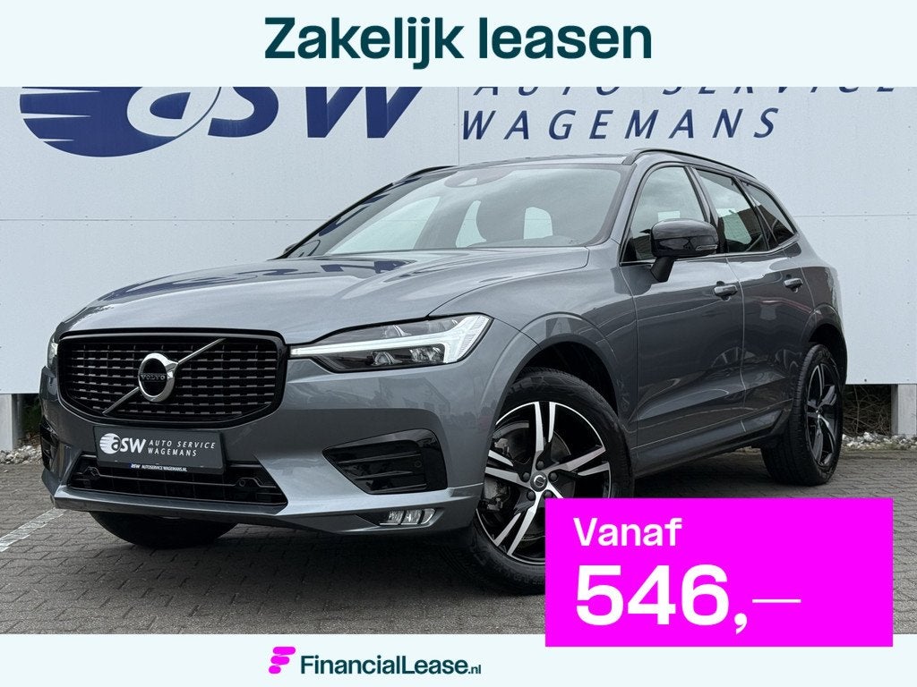 Volvo XC60 2.0 B4 R-Design | Navi | Camera | Memory | Winter, Gebruikt, 4 cilinders, Leder en Stof, 14 km/l