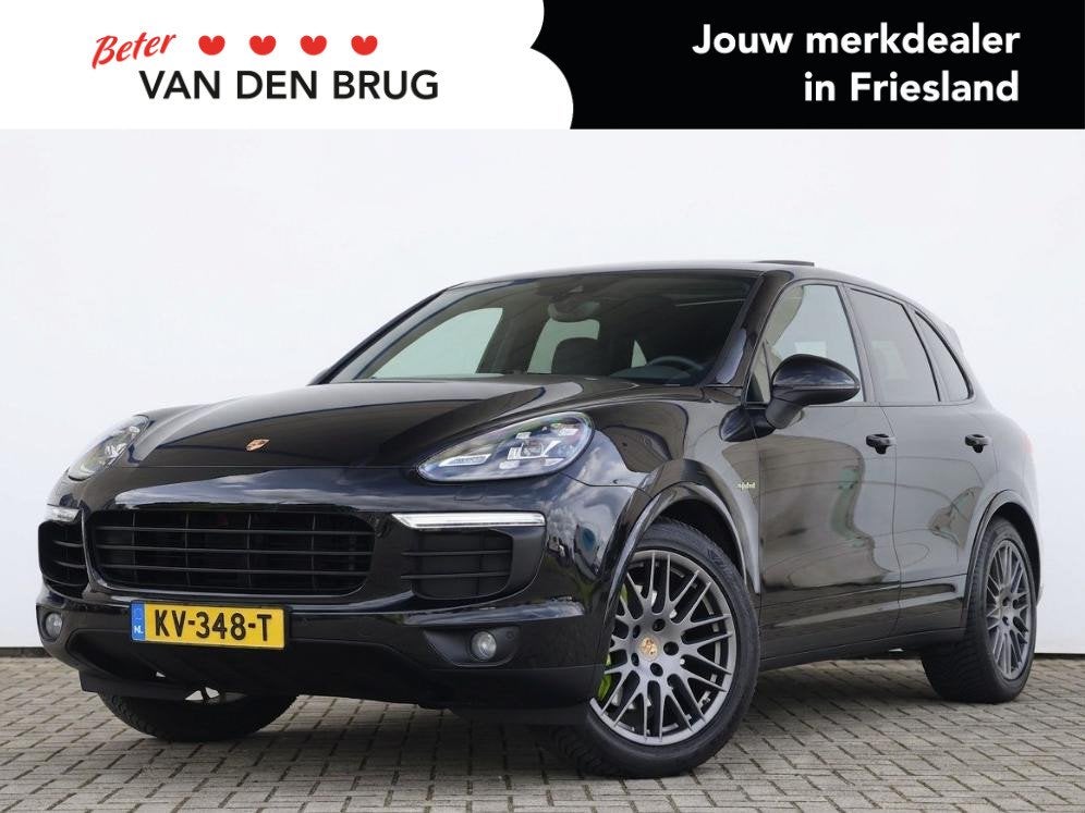 Porsche Cayenne 3.0 S E-Hybrid Platinum Edition | Pano | Bos, Auto's, Porsche, Automaat, Cayenne, Gebruikt, 2995 cc