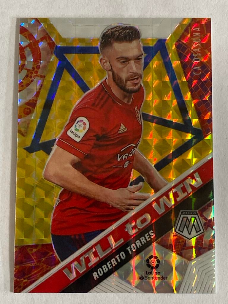 Roberto Torres Panini Mosaic Will to Win 01/10, Verzamelen, Sportartikelen en Voetbal, Ophalen of Verzenden, Zo goed als nieuw