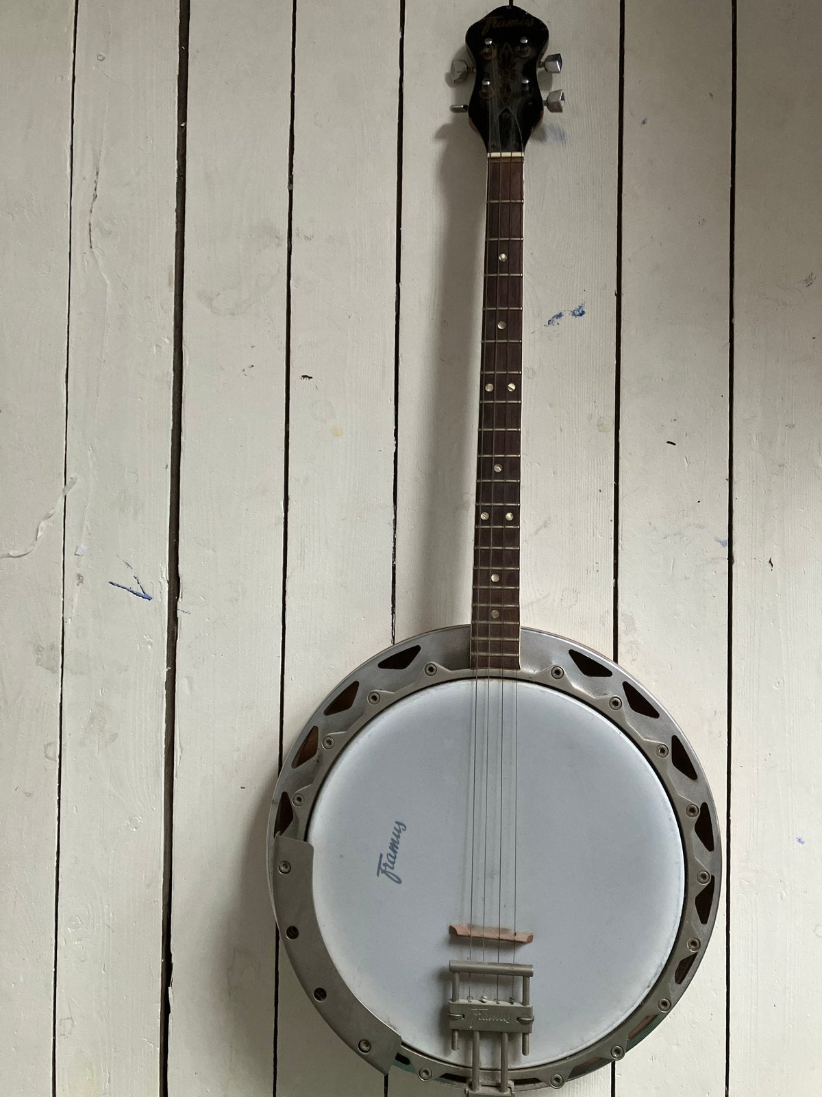 Vintage Framus Tenor Banjo - Goed onderhouden, Ophalen, Gebruikt, Overige typen