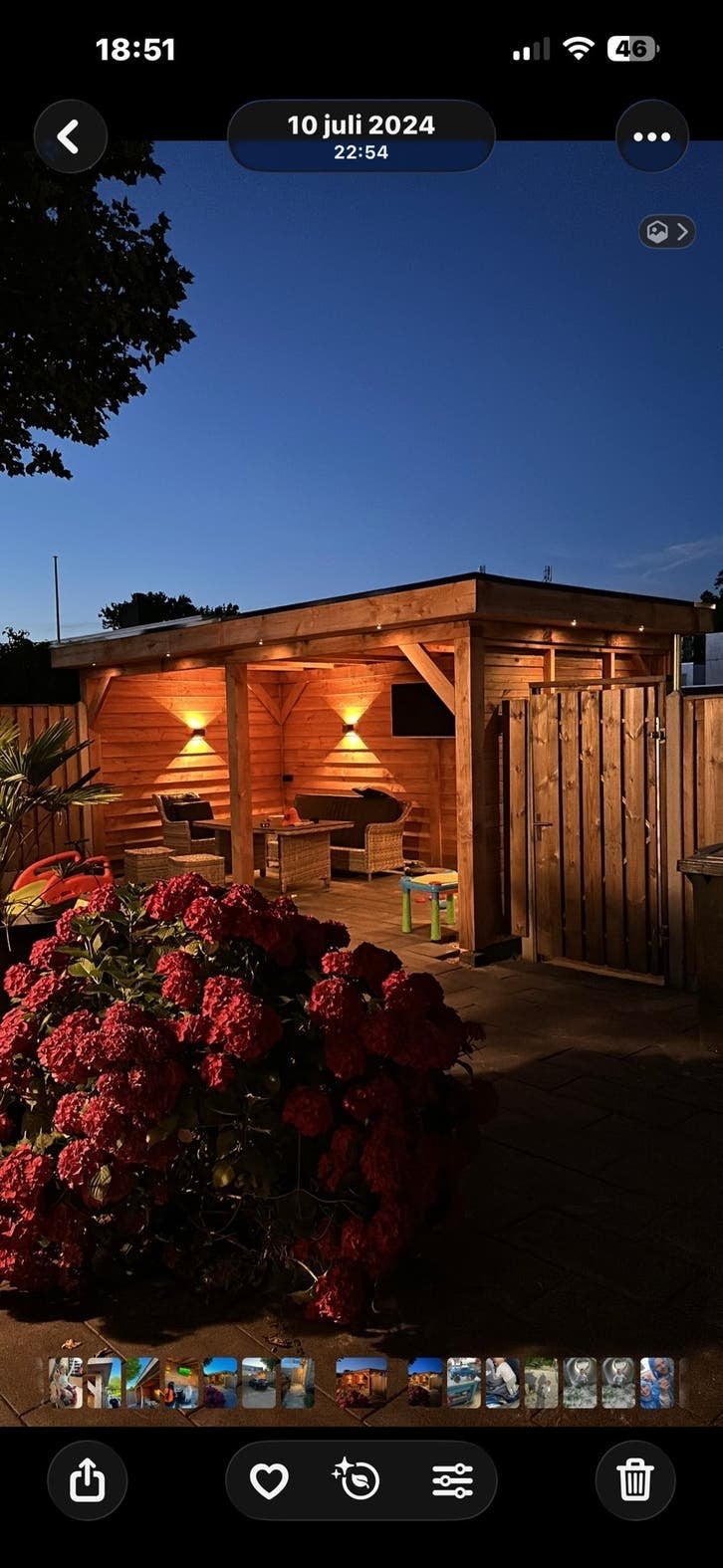 Douglas overkapping op maat, Tuin en Terras, Ophalen of Verzenden, Nieuw, Veranda