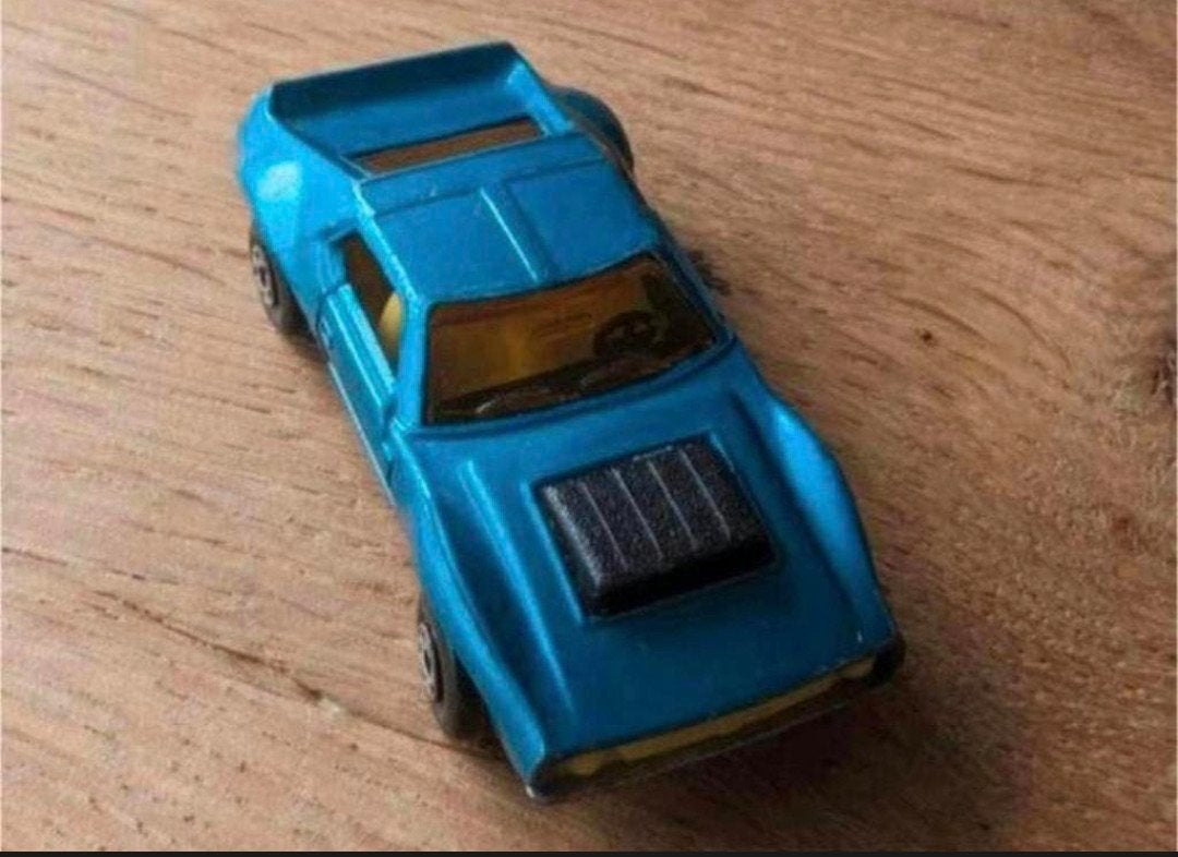 Matchbox AMC Javelin 1972 – schaal 1:64, Ophalen of Verzenden, Gebruikt, Auto