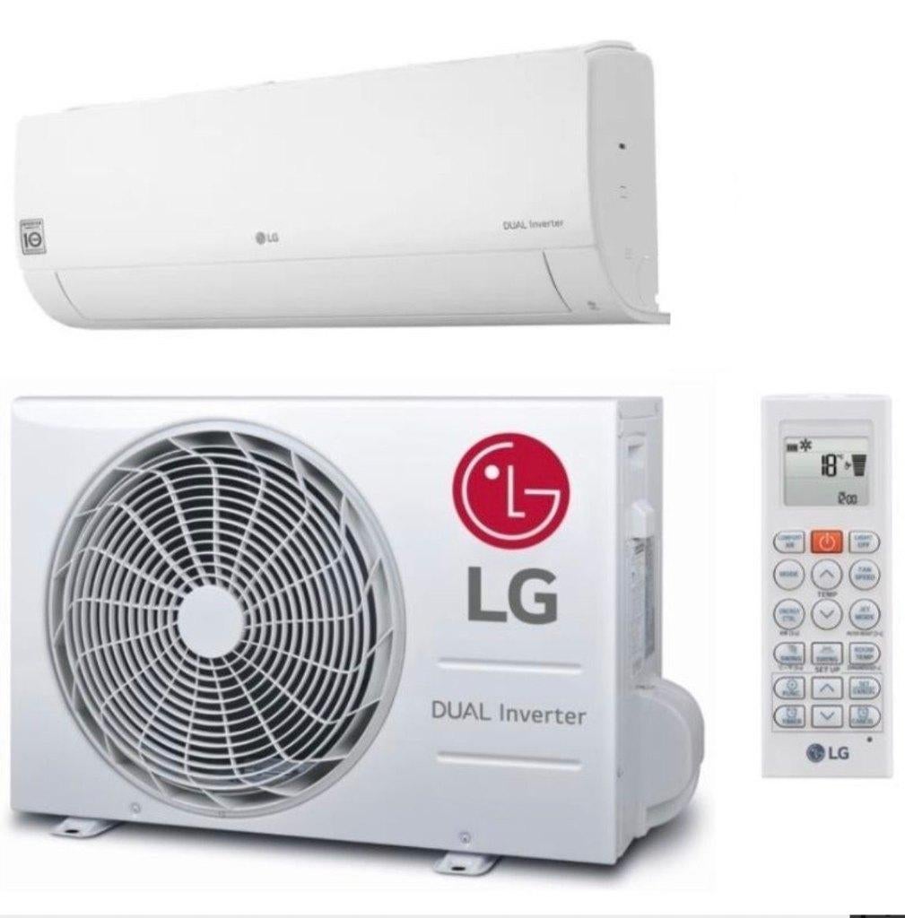 AIRCO LG W09TE airco – 2,5 kW (9.000 BTU), Koelen en Ontvochtigen, Timer, Nieuw, 3 snelheden of meer