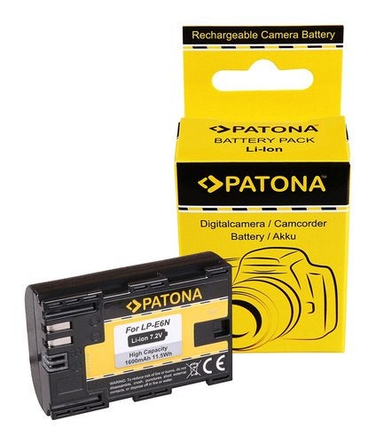 Battery Canon EOS 80D 7D 70D 6D 60D Mark II III R5D EOS R, Nieuw