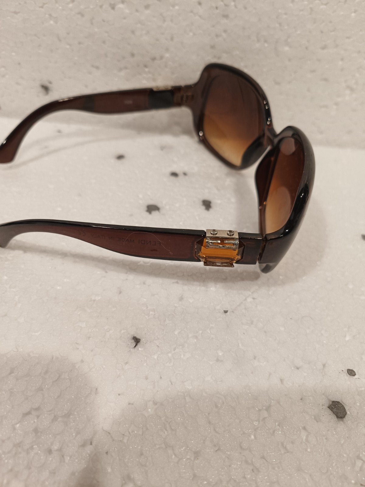 Fendi Zonnebril - Made in Italy, Overige merken, Gebruikt, Zonnebril, Bruin