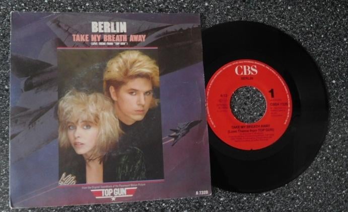 Berlin - take my breath away (vanaf € 1,75), 7 inch, Single, Ophalen of Verzenden, Zo goed als nieuw